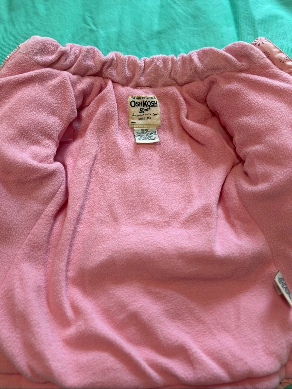 OshKosh B'gosh Pink Fleece Jacket